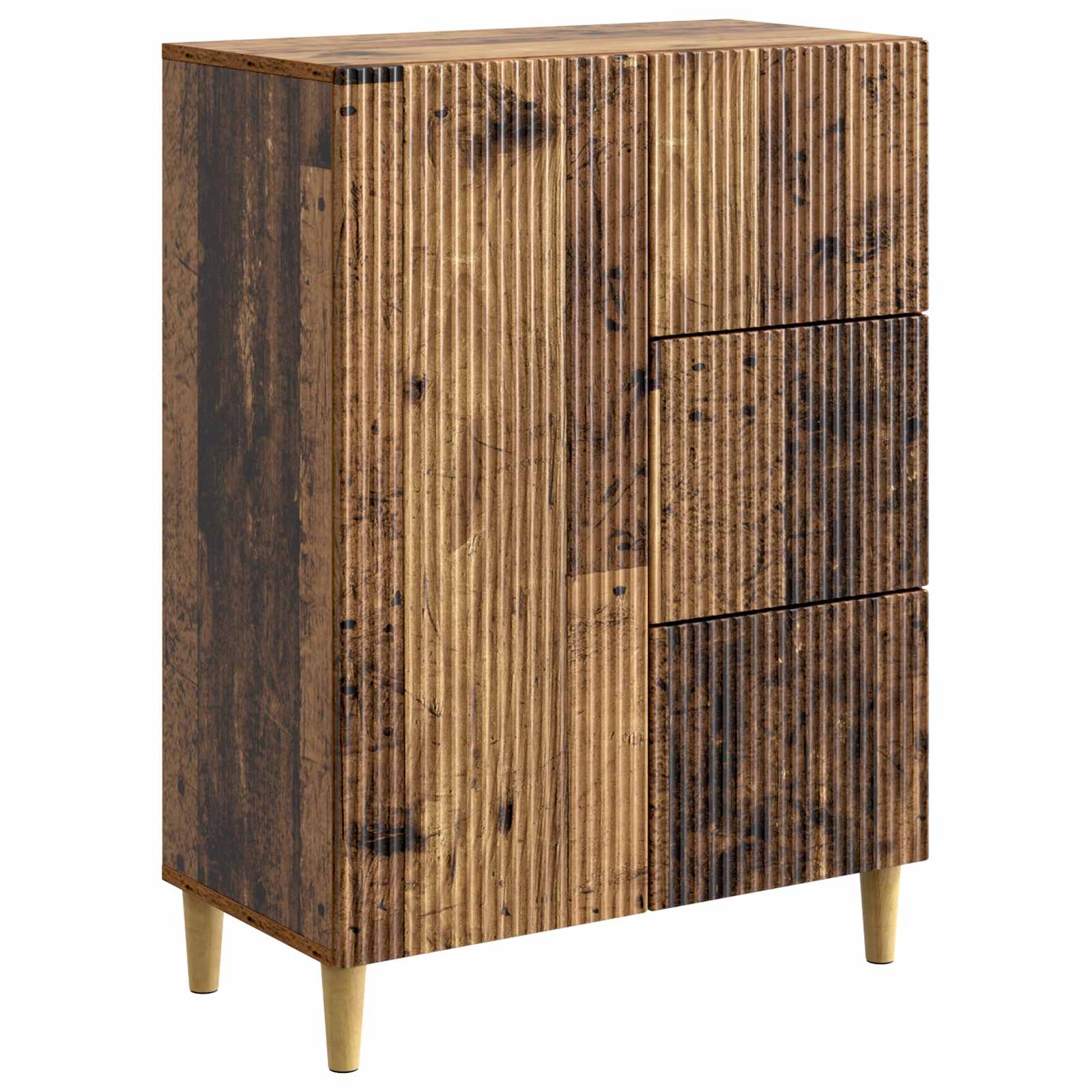 Aparador Brillante 66 x 34,5 x 90 cm Madera de Ingeniería