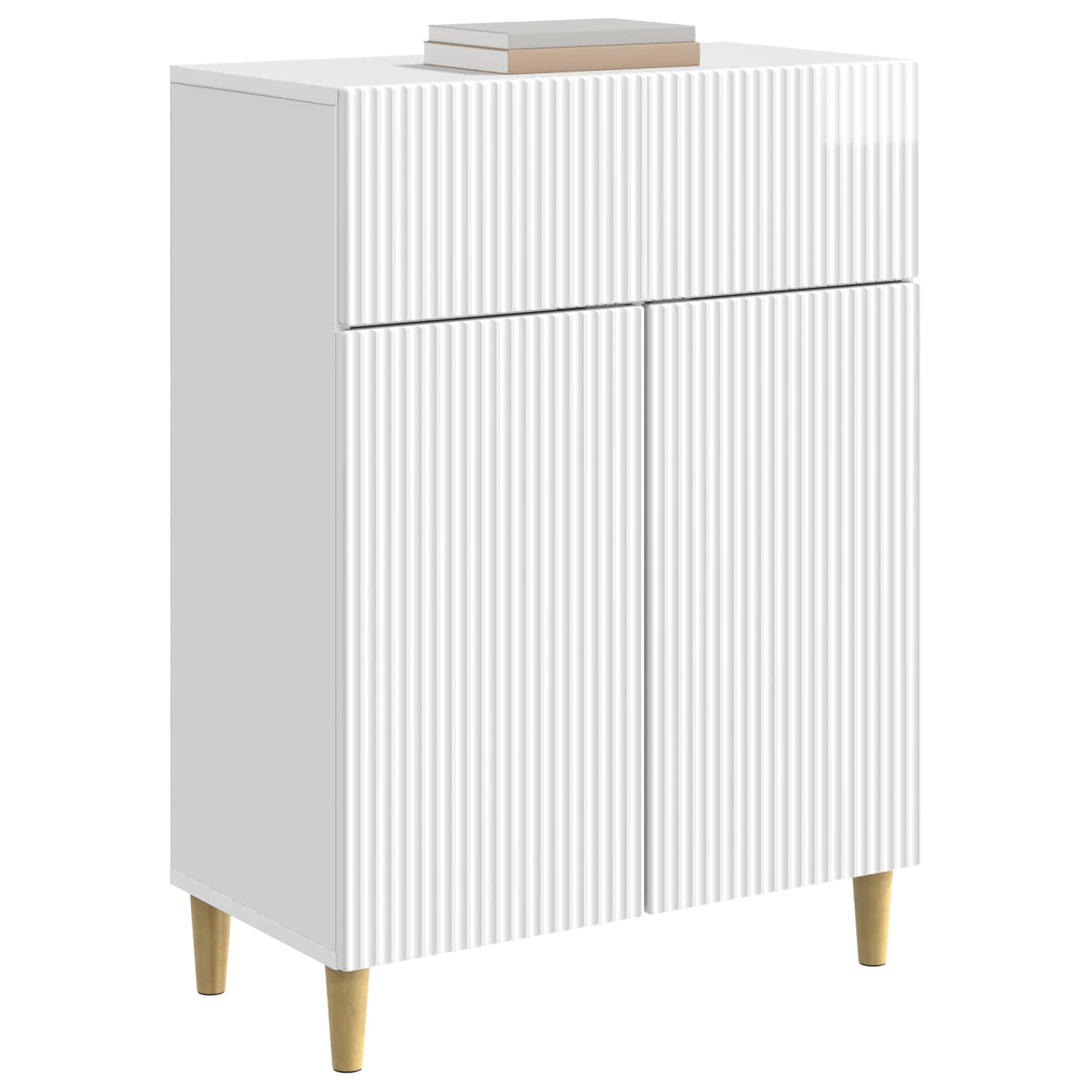 Aparador Brillante 66 x 34,5 x 90 cm Madera de Ingeniería