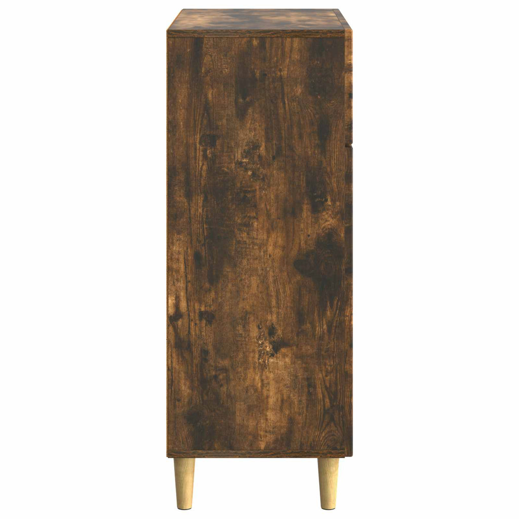 Aparador Roble Ahumado 66 x 34,5 x 90 cm Madera de Ingeniería