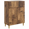 Aparador con cajón Madera envejecida 66 x 34,5 x 90 cm