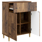 Aparador con cajón Madera envejecida 66 x 34,5 x 90 cm