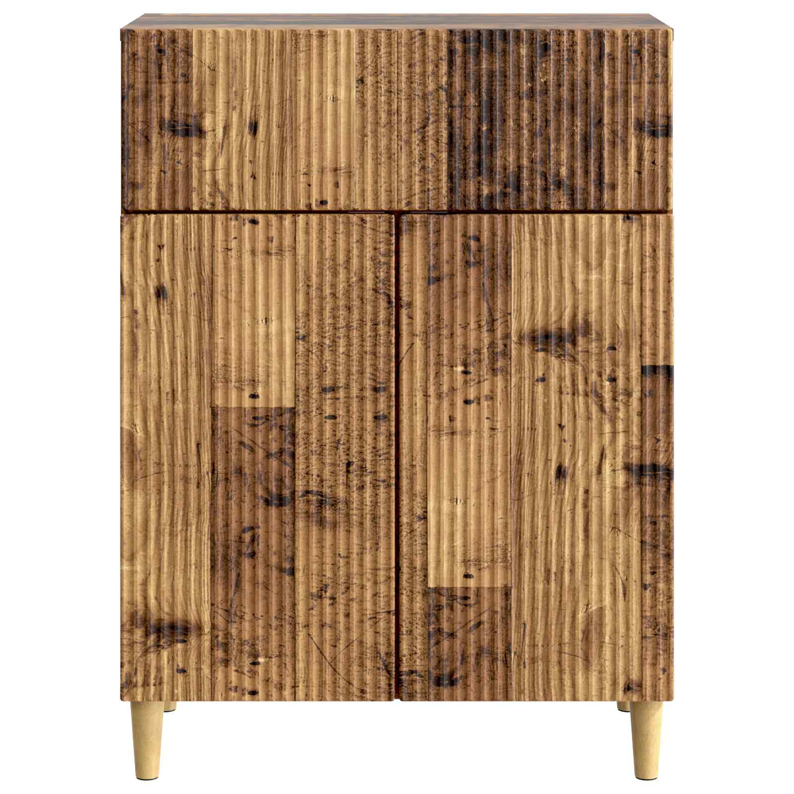 Aparador con cajón Madera envejecida 66 x 34,5 x 90 cm