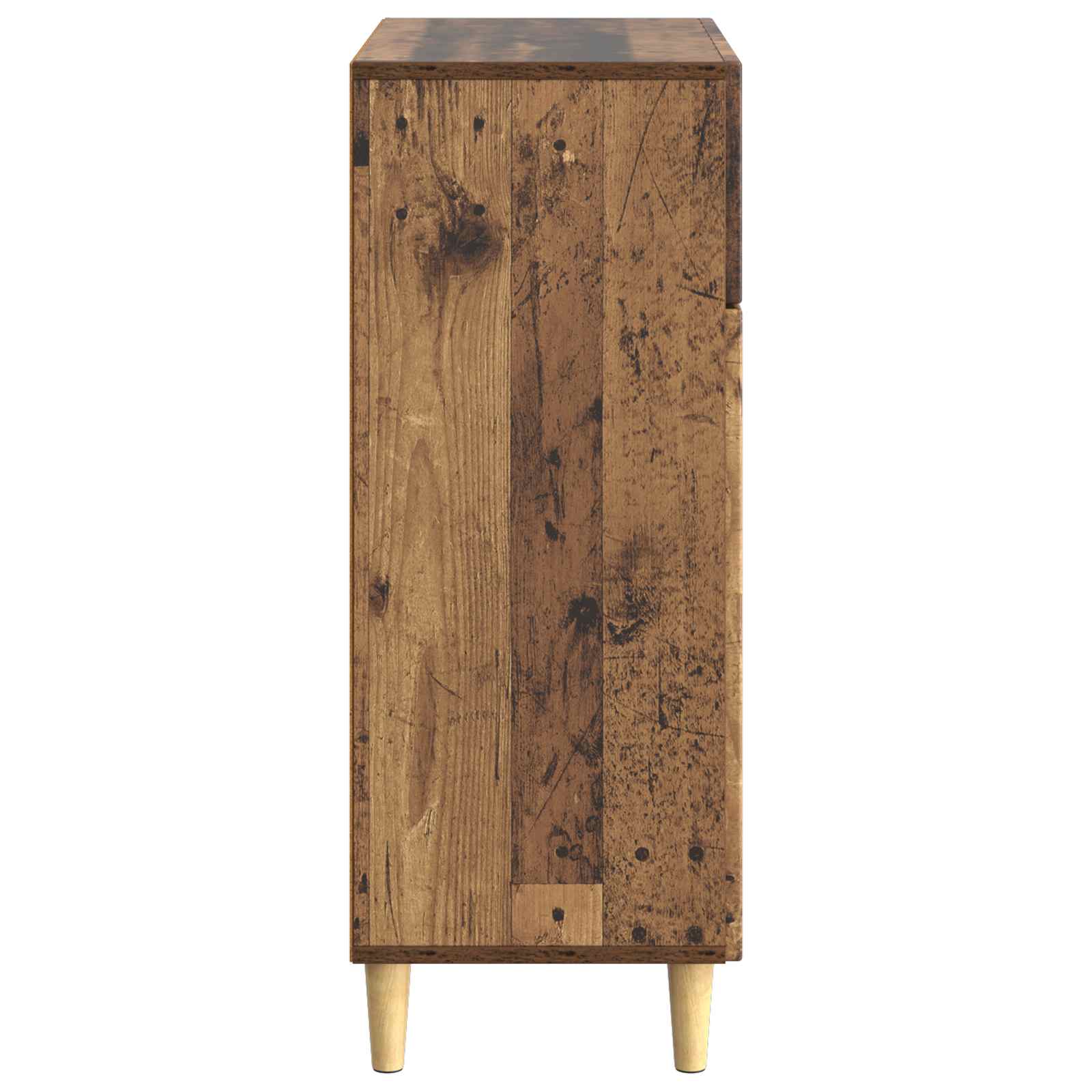 Aparador con cajón Madera envejecida 66 x 34,5 x 90 cm