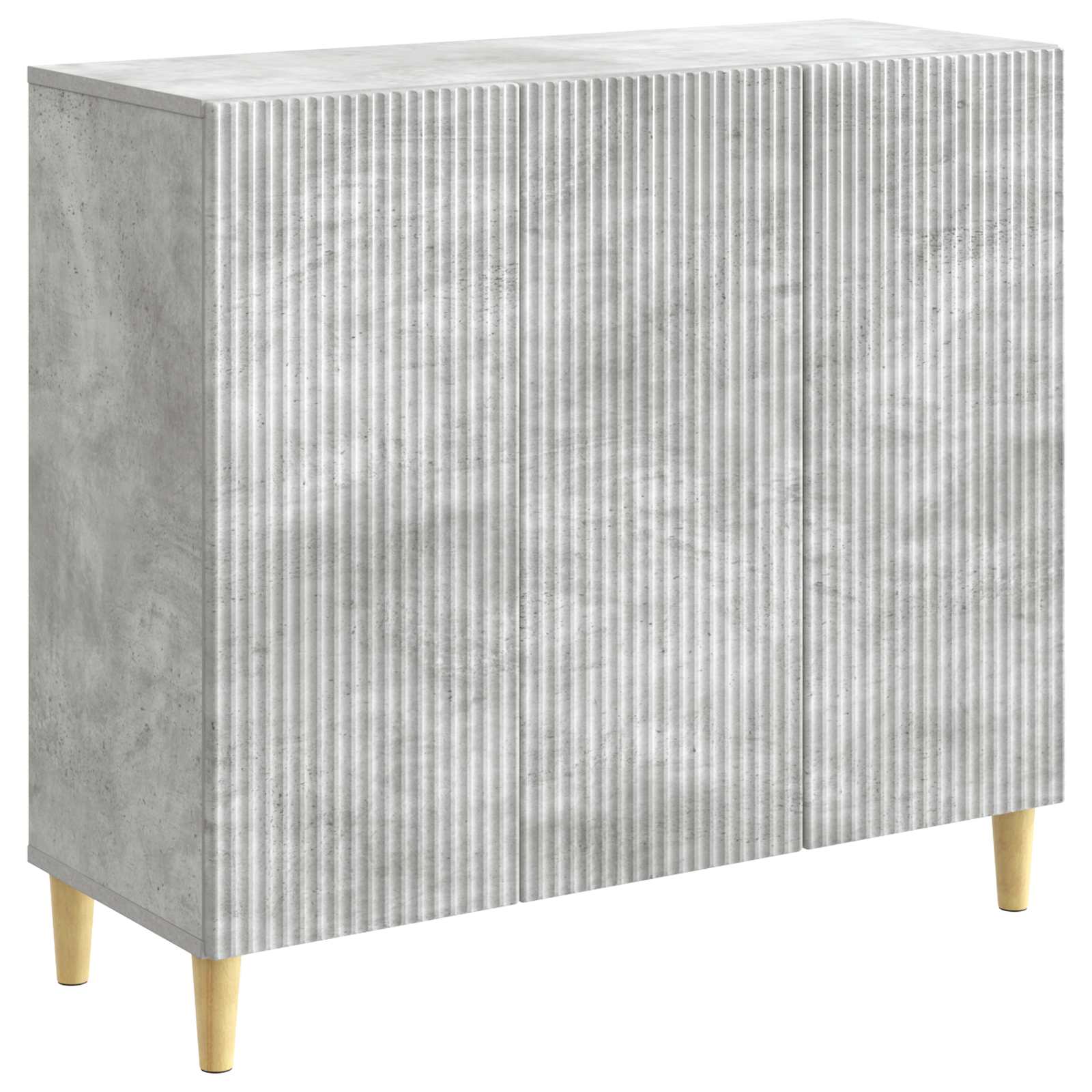 Aparador Brillante 89 x 34,5 x 80 cm Madera de Ingeniería