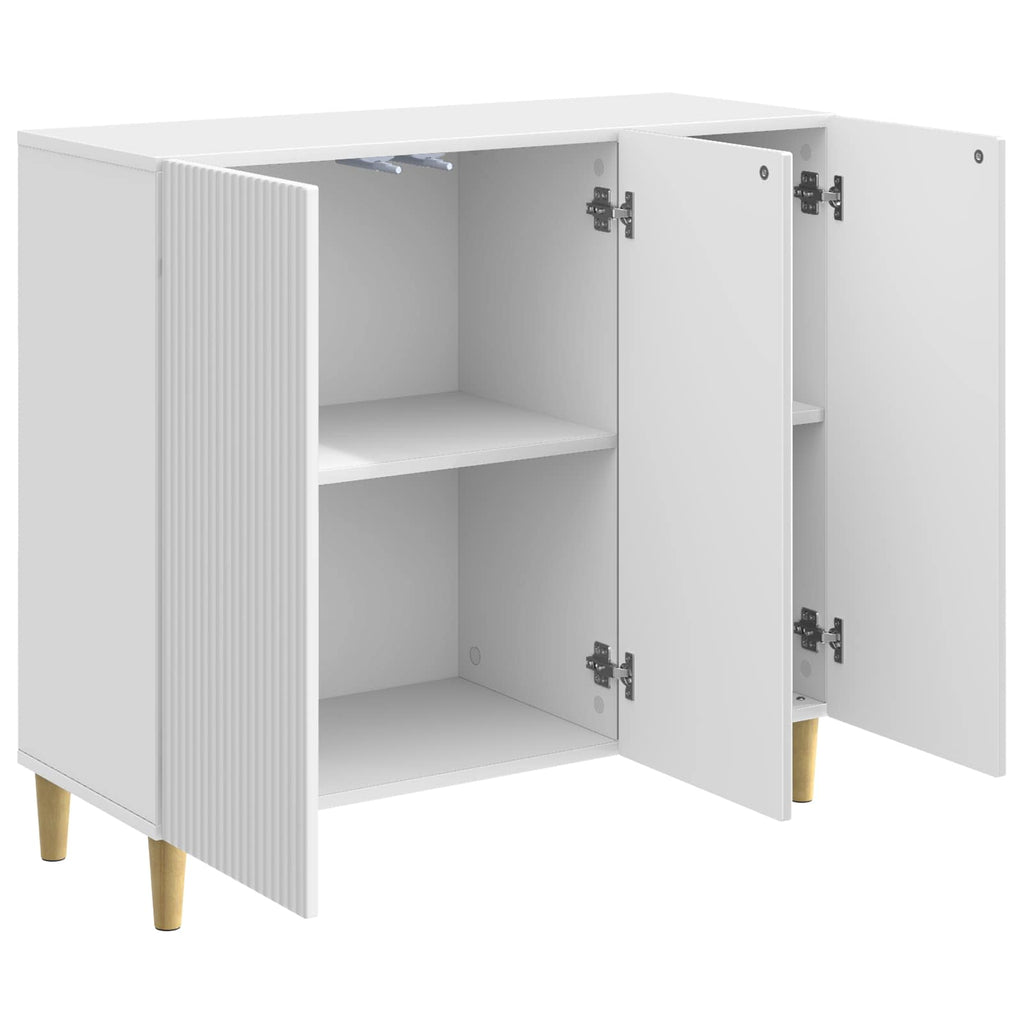 Aparador Brillante 89 x 34,5 x 80 cm Madera de Ingeniería