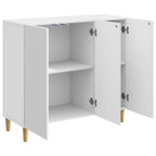 Aparador Brillante 89 x 34,5 x 80 cm Madera de Ingeniería