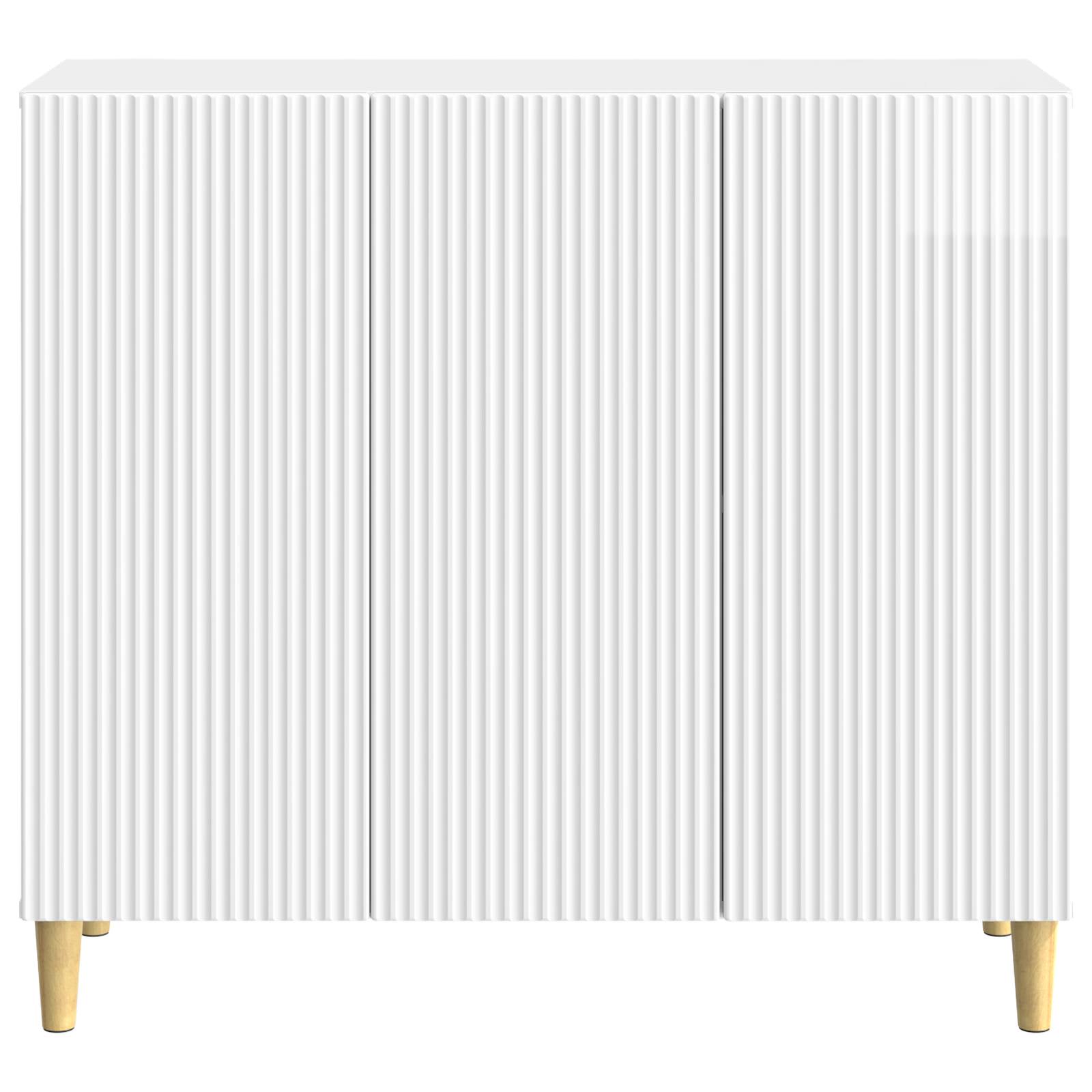 Aparador Brillante 89 x 34,5 x 80 cm Madera de Ingeniería