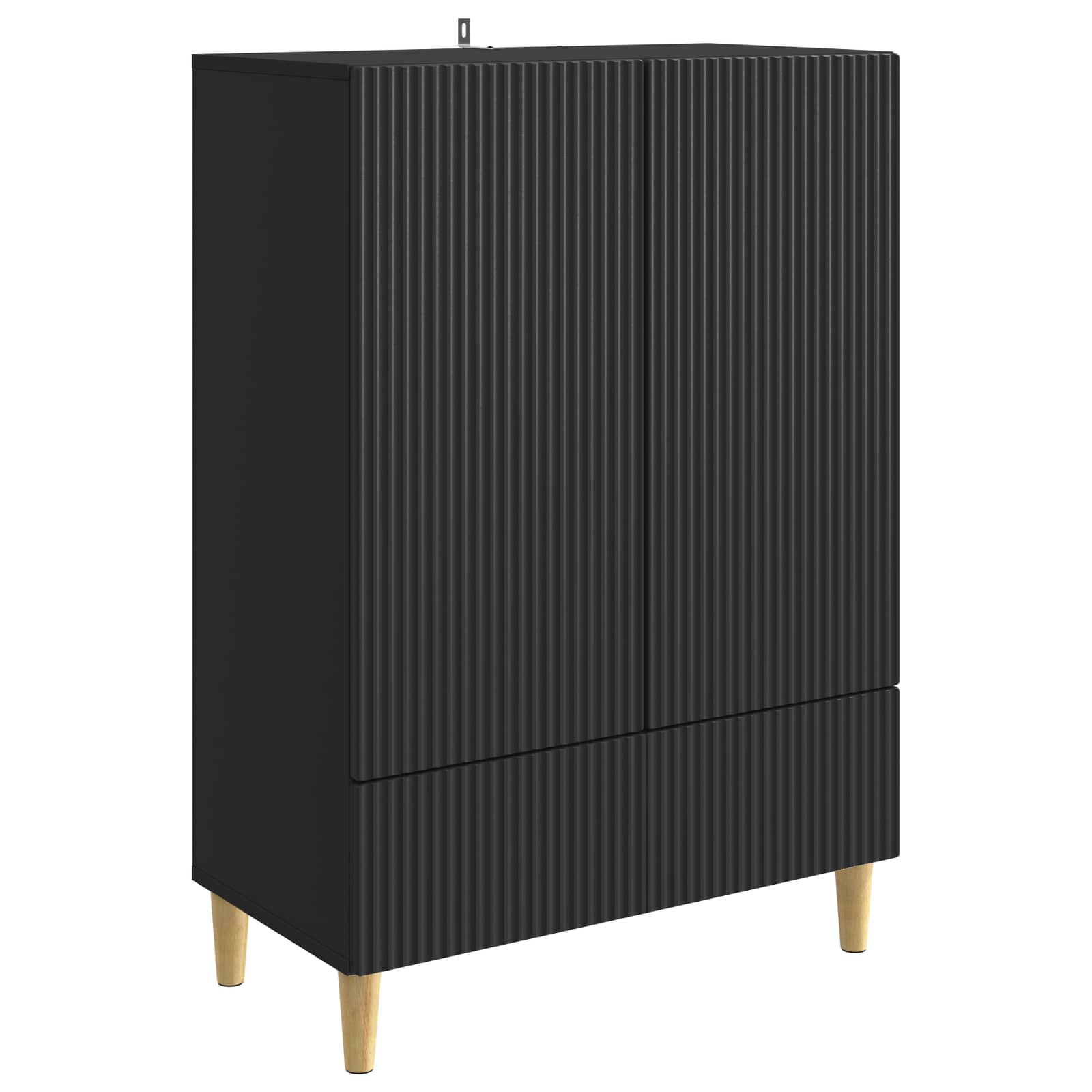 Aparador Brillante 66 x 34,5 x 95 cm Madera de Ingeniería