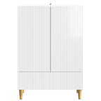 Aparador Brillante 66 x 34,5 x 95 cm Madera de Ingeniería