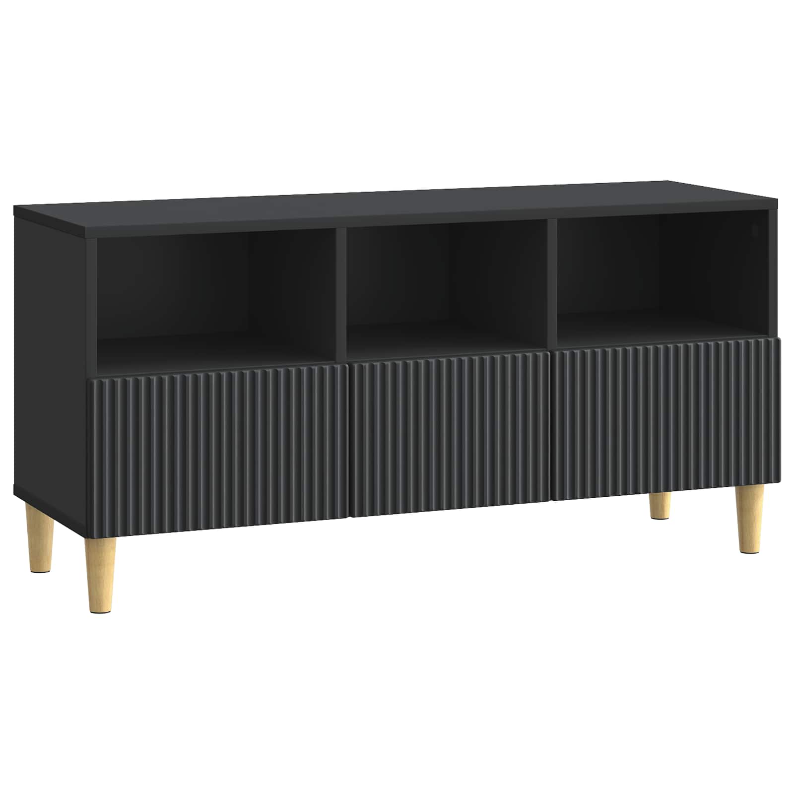 Mueble de TV Brillante 102 x 34,5 x 50 cm Madera de Ingeniería