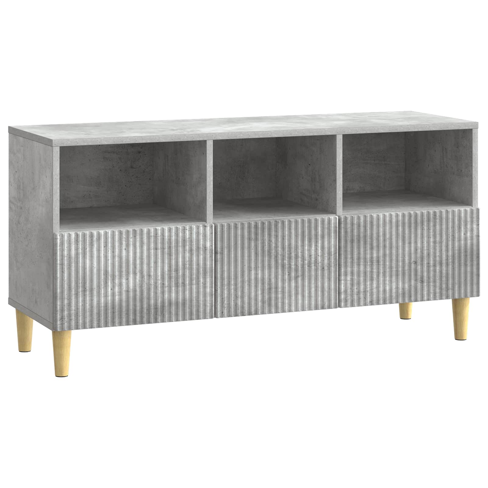 Mueble de TV Brillante 102 x 34,5 x 50 cm Madera de Ingeniería