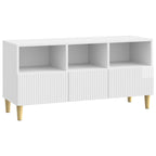 Mueble de TV Brillante 102 x 34,5 x 50 cm Madera de Ingeniería