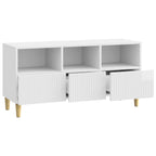 Mueble de TV Brillante 102 x 34,5 x 50 cm Madera de Ingeniería