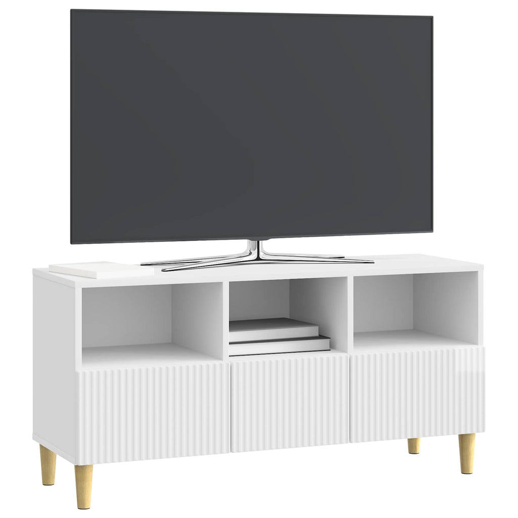 Mueble de TV Brillante 102 x 34,5 x 50 cm Madera de Ingeniería