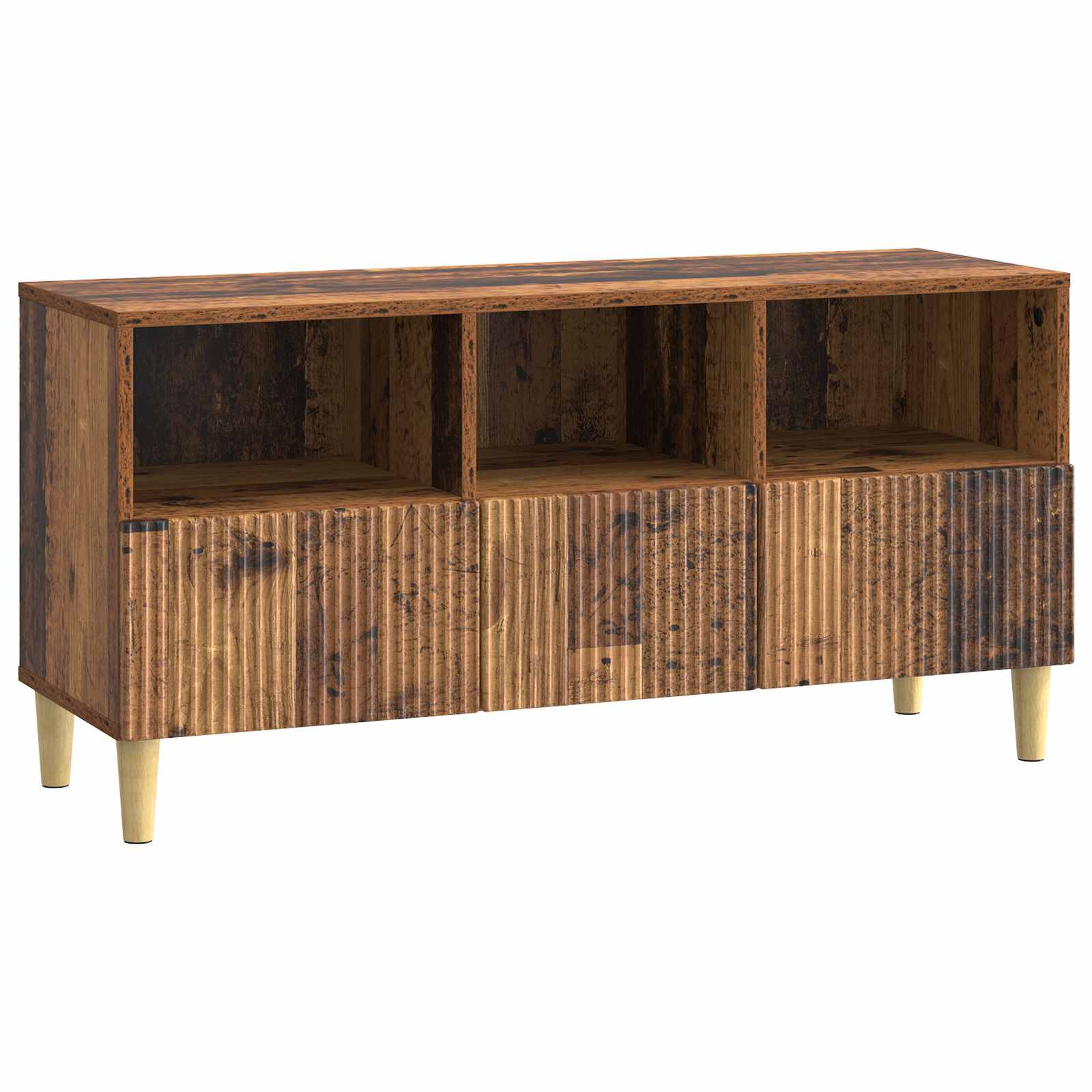 Mueble de TV Brillante 102 x 34,5 x 50 cm Madera de Ingeniería