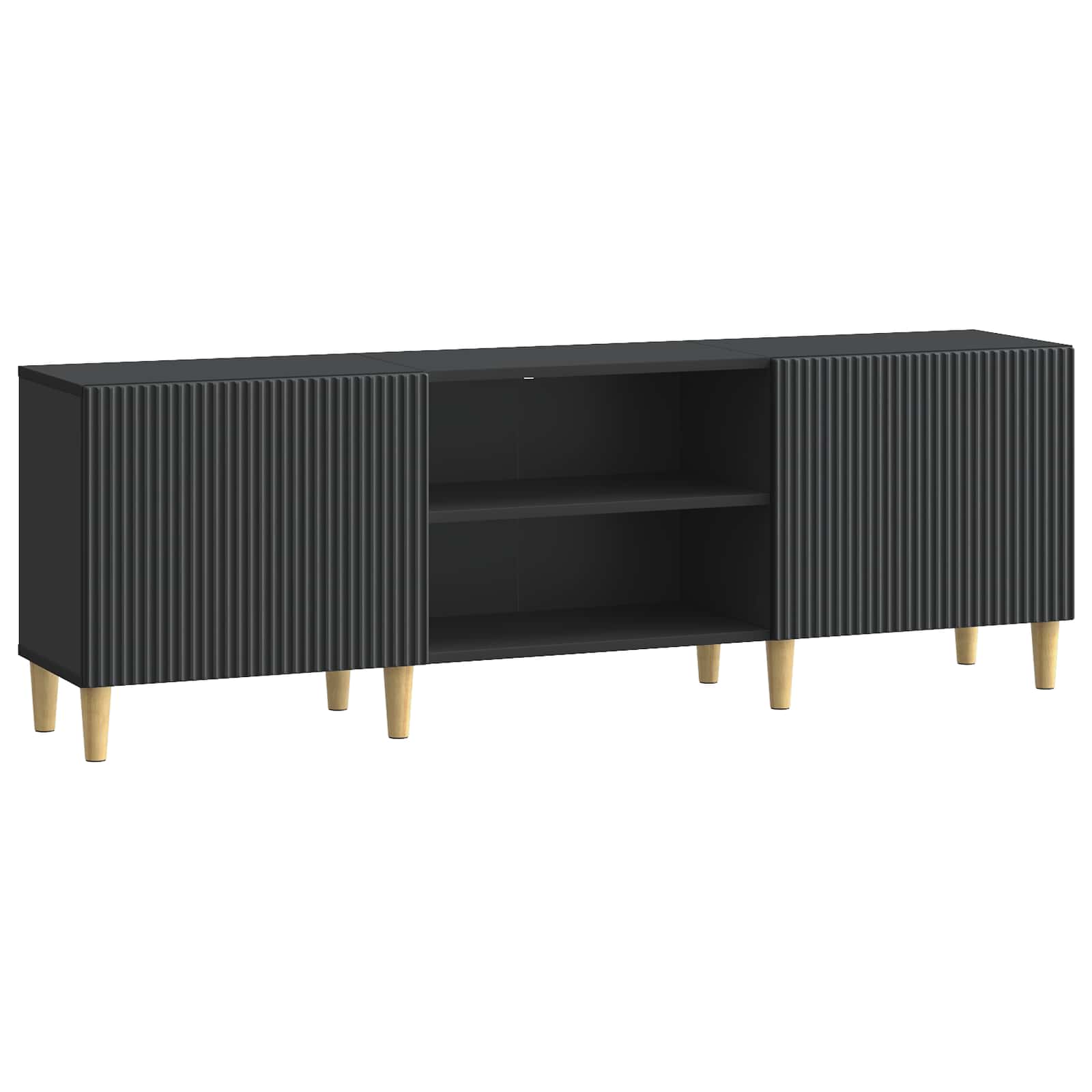 Mueble de TV Brillante 150 x 31 x 50 cm Madera de Ingeniería