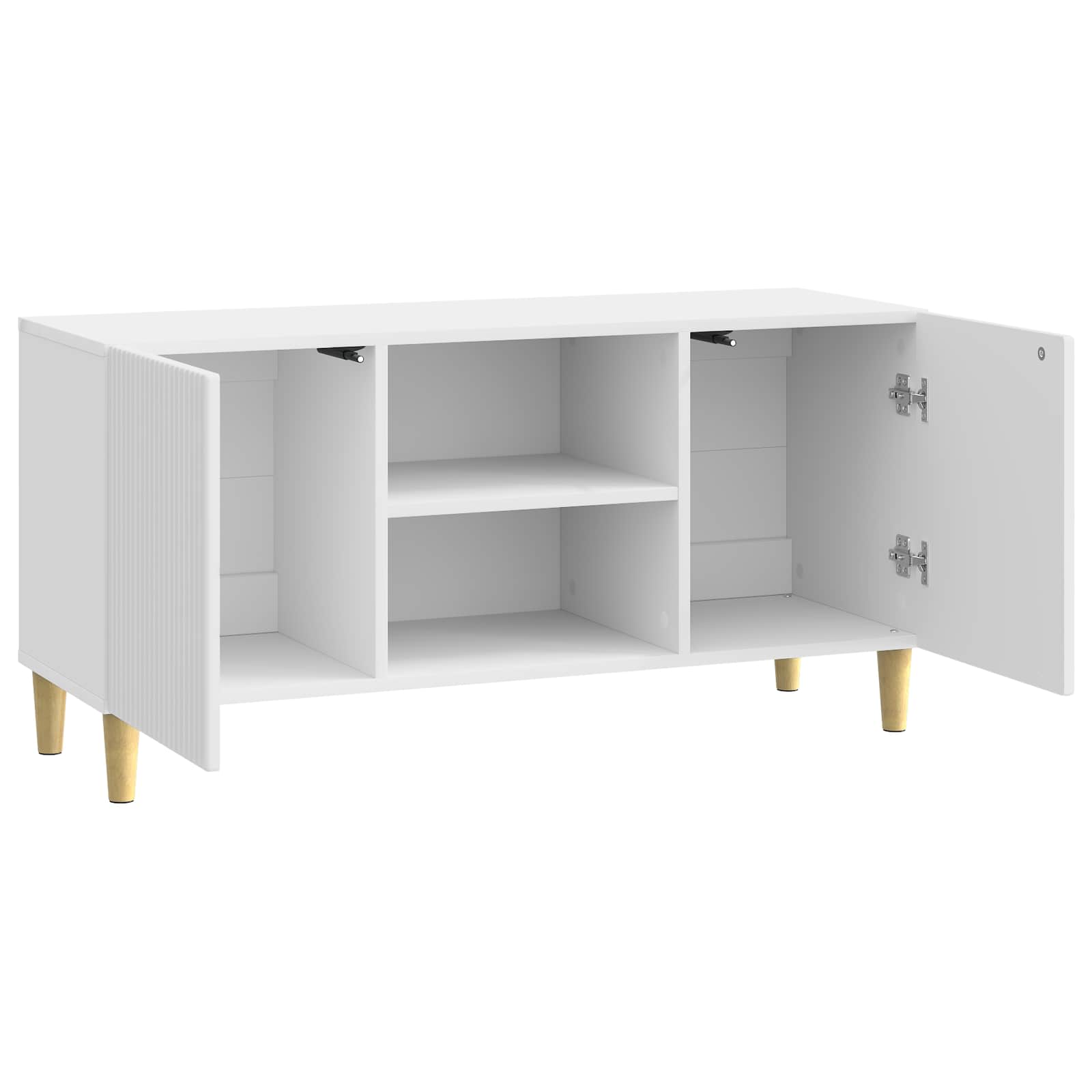 Mueble de TV Brillante 102 x 34,5 x 50 cm Madera de Ingeniería