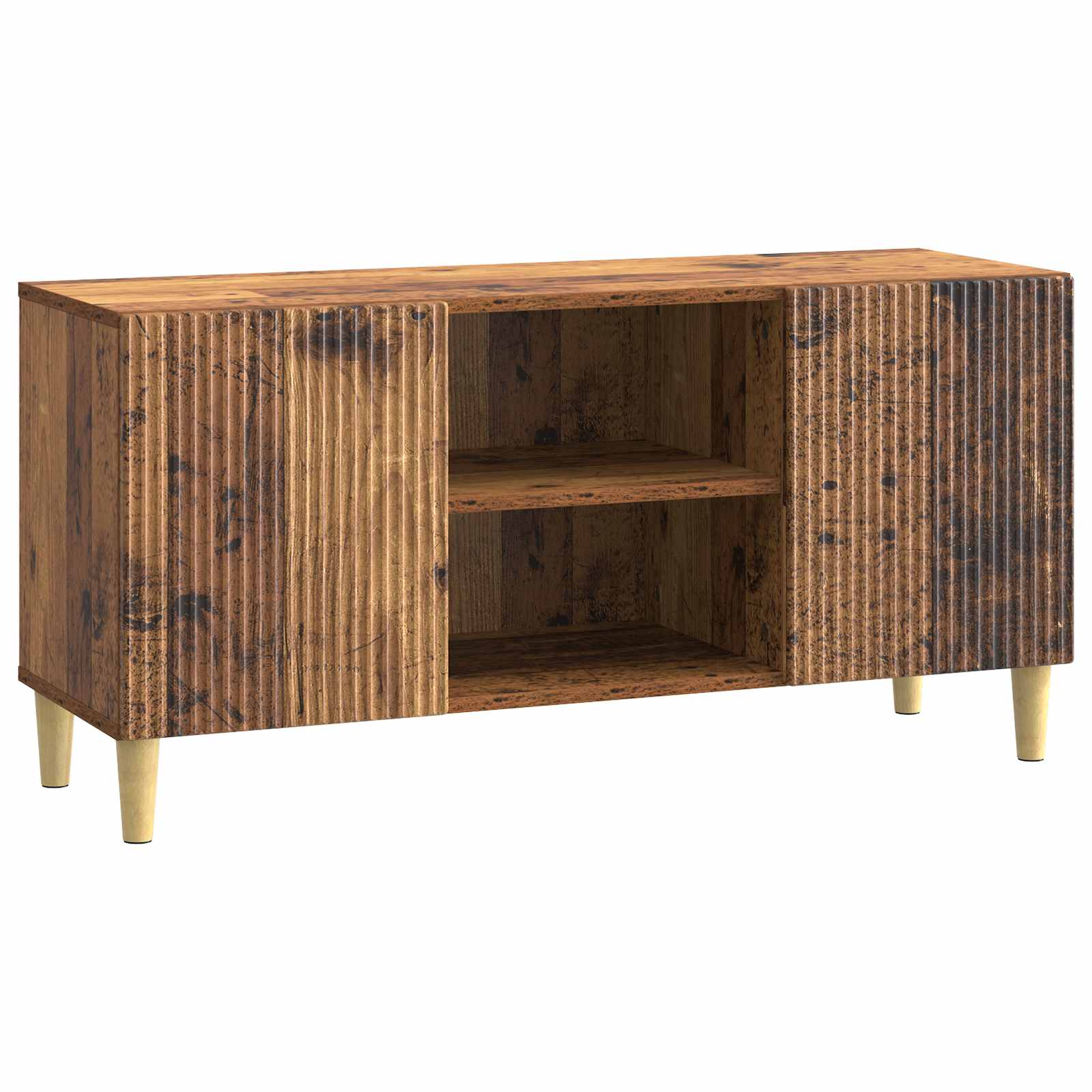 Mueble de TV Brillante 102 x 34,5 x 50 cm Madera de Ingeniería