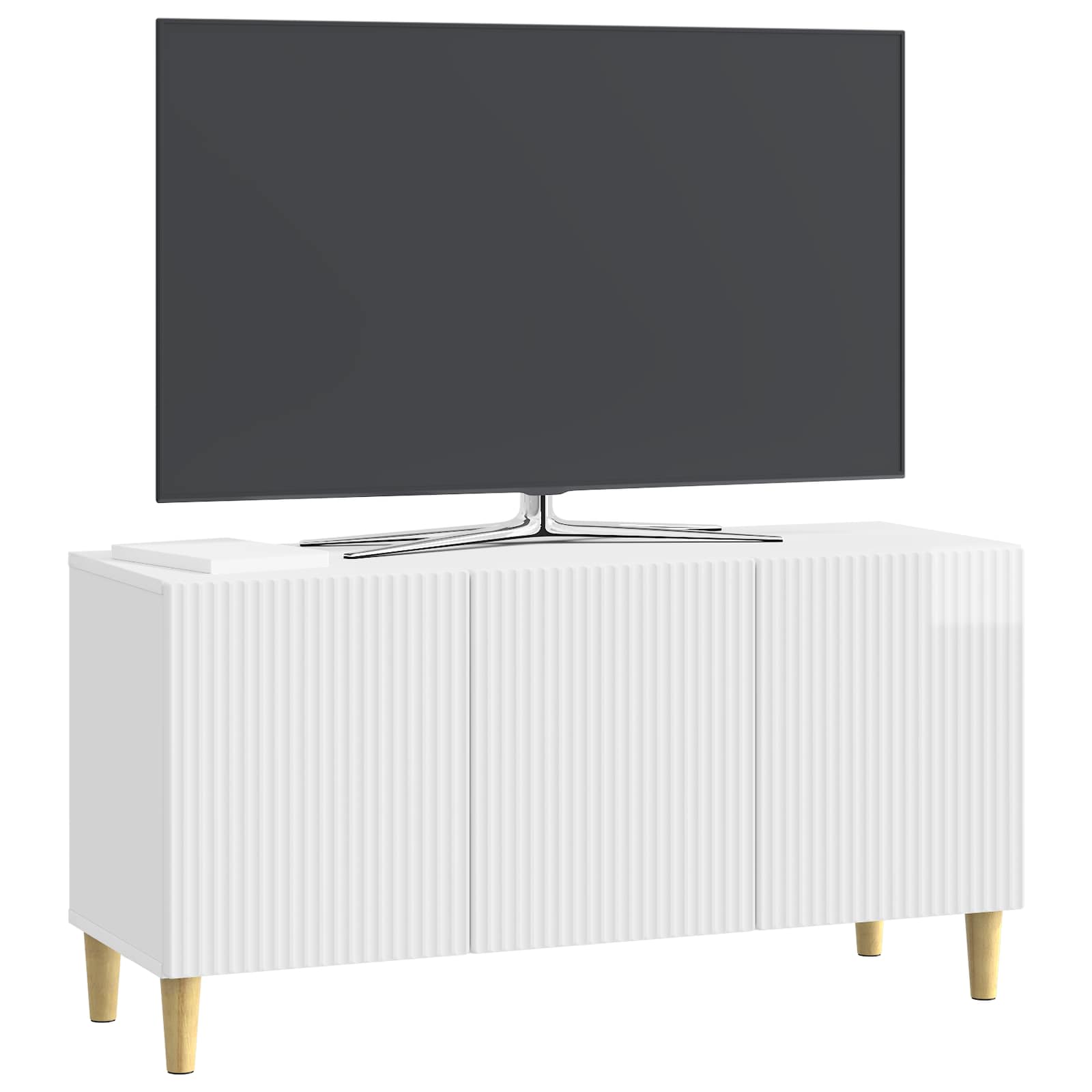 Mueble de TV Brillante 99 x 34,5 x 50 cm Madera de Ingeniería