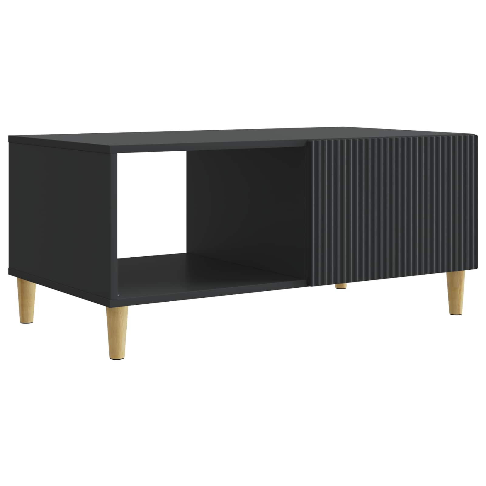 High Gloss Coffee Table 90 x 50 x 40 cm Engineered Wood