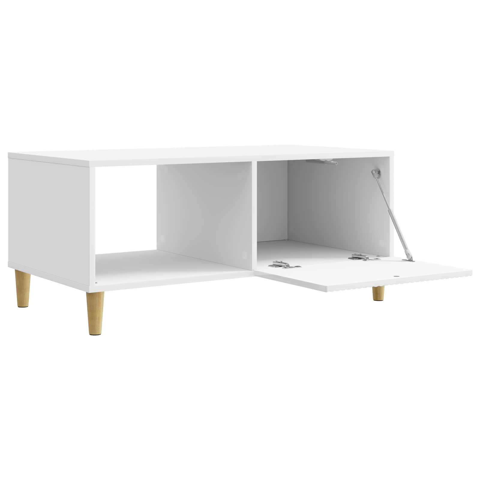 Mesa de Café Brillante 90 x 50 x 40 cm Madera de Ingeniería