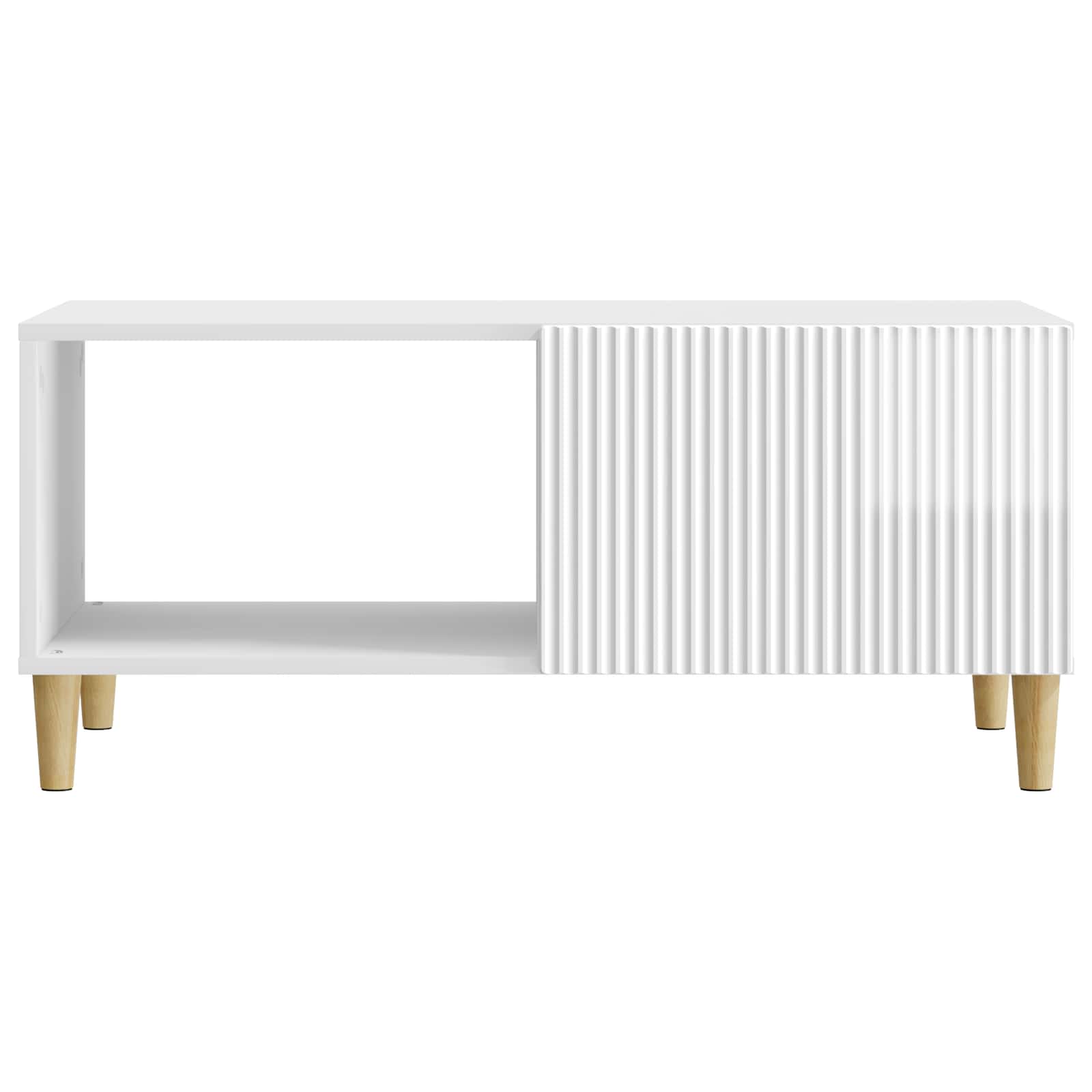 Mesa de Café Brillante 90 x 50 x 40 cm Madera de Ingeniería