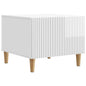 Mesa de Café Brillante 49 x 50 x 40 cm Madera de Ingeniería