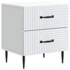 Armario de Noche 2 pcs 43 x 34,5 x 47,5 cm Madera de Ingeniería