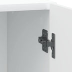 Armario de Noche 2 pcs 43 x 34,5 x 50 cm Madera de Ingeniería