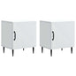 Armario de noche 2 pcs 43 x 34,5 x 50 cm madera de ingeniería 4 colores