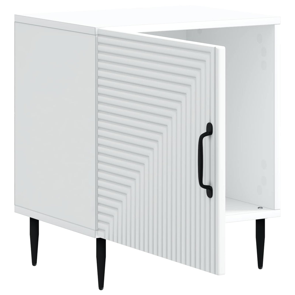 Armario de Noche 2 pcs 43 x 34,5 x 50 cm Madera de Ingeniería