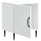 Armario de Noche 2 pcs 43 x 34,5 x 50 cm Madera de Ingeniería
