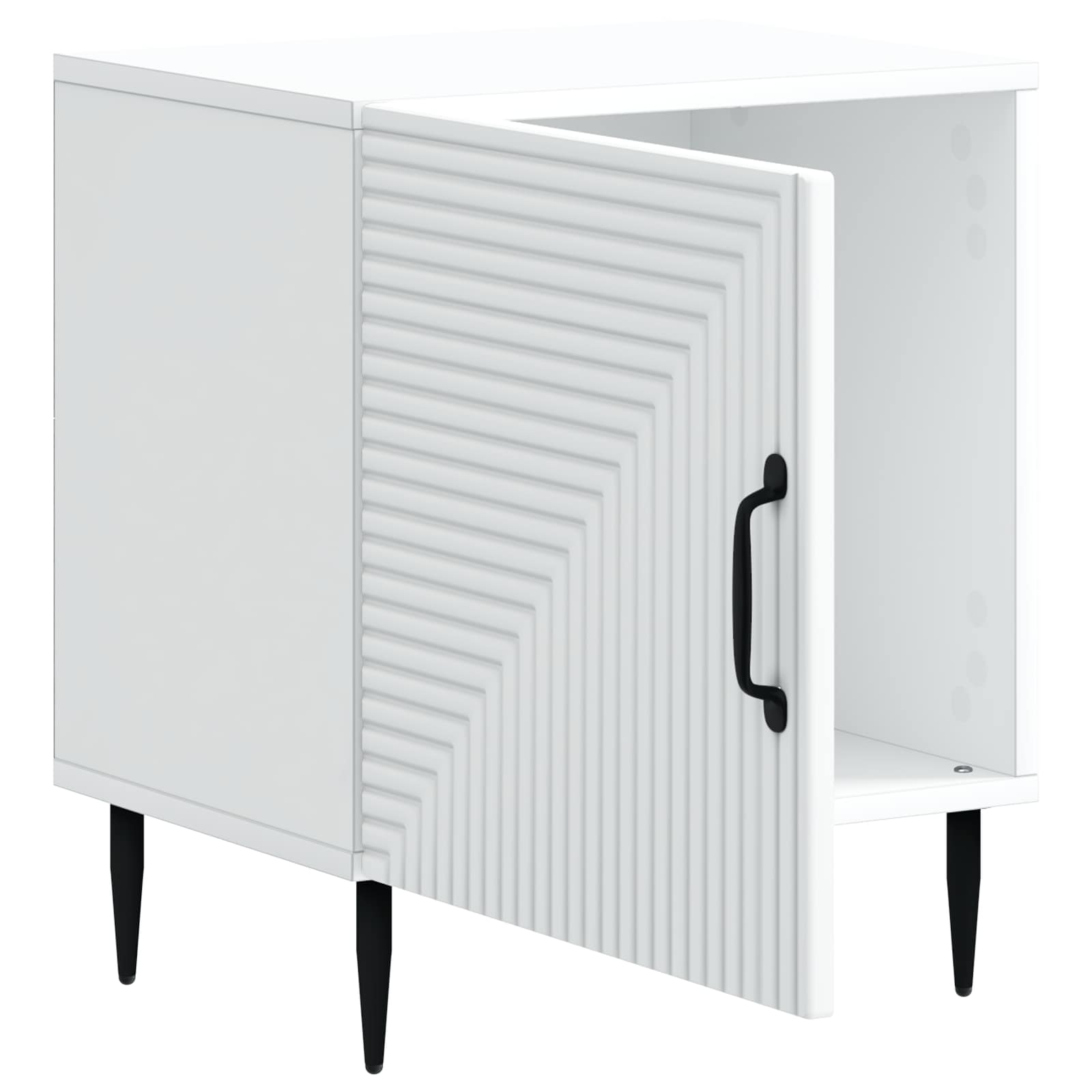 Armario de Noche 2 pcs 43 x 34,5 x 50 cm Madera de Ingeniería