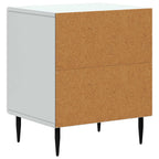 Armario de Noche 2 pcs 43 x 34,5 x 50 cm Madera de Ingeniería