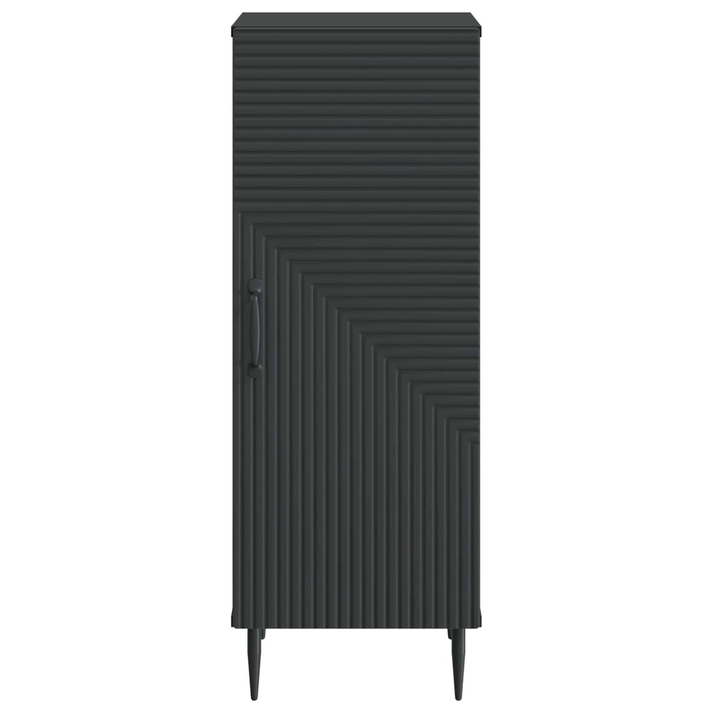 Aparador Negro 33 x 34,5 x 89,5 cm Madera de Ingeniería