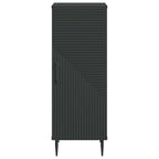 Aparador Negro 33 x 34,5 x 89,5 cm Madera de Ingeniería