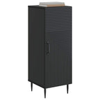Aparador Negro 33 x 34,5 x 89,5 cm Madera de Ingeniería