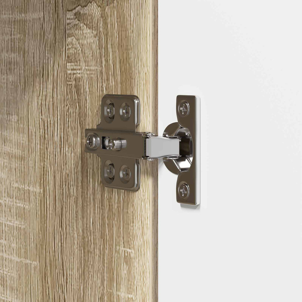Aparador Roble Sonoma 33 x 34,5 x 89,5 cm Madera de Ingeniería