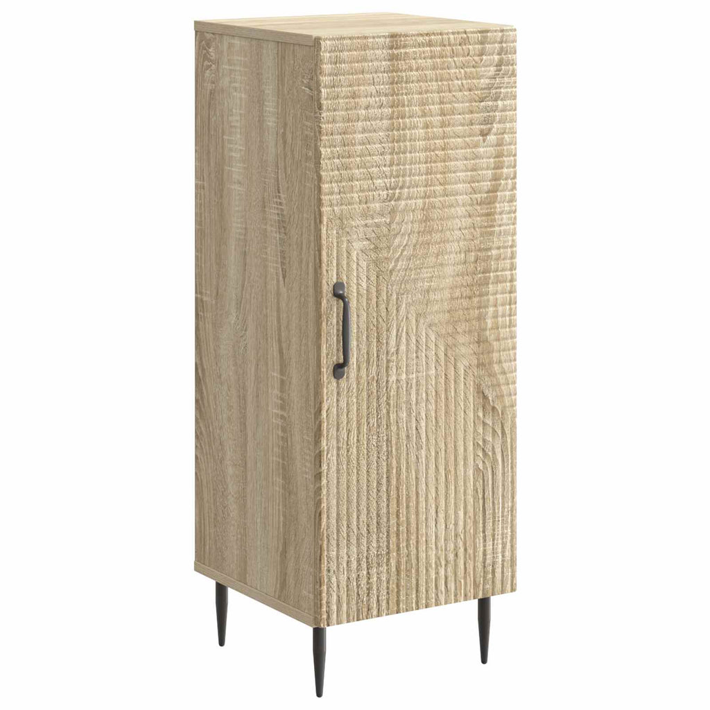 Aparador Roble Sonoma 33 x 34,5 x 89,5 cm Madera de Ingeniería