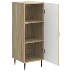 Aparador Roble Sonoma 33 x 34,5 x 89,5 cm Madera de Ingeniería