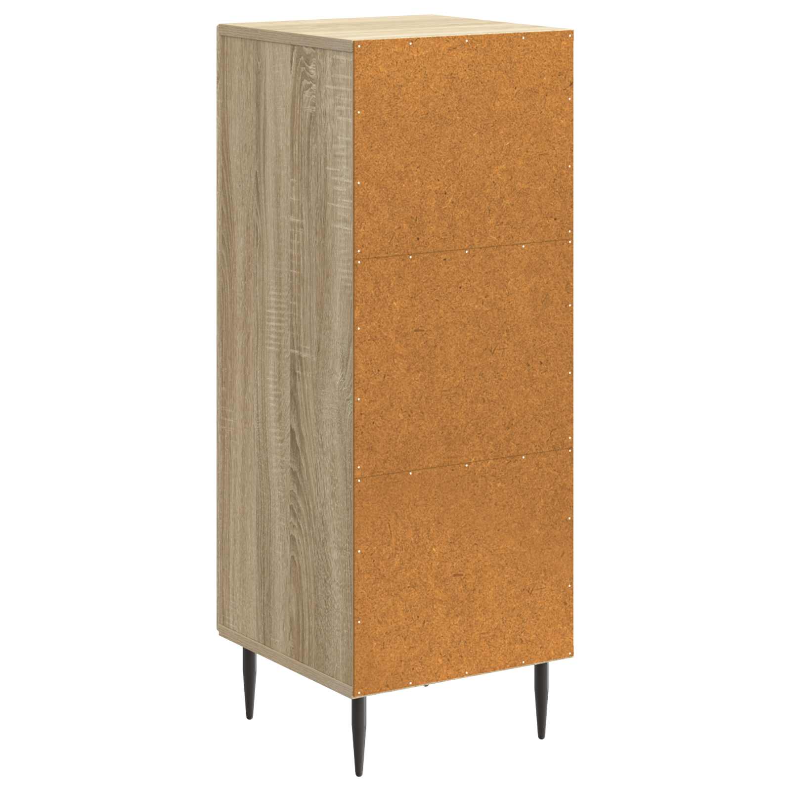 Aparador Roble Sonoma 33 x 34,5 x 89,5 cm Madera de Ingeniería