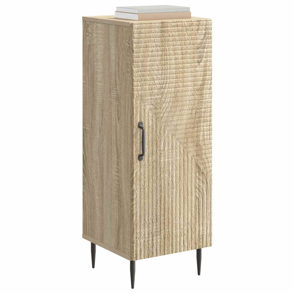 Aparador Roble Sonoma 33 x 34,5 x 89,5 cm Madera de Ingeniería