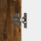 Aparador Roble Ahumado 33 x 34,5 x 89,5 cm Madera de Ingeniería