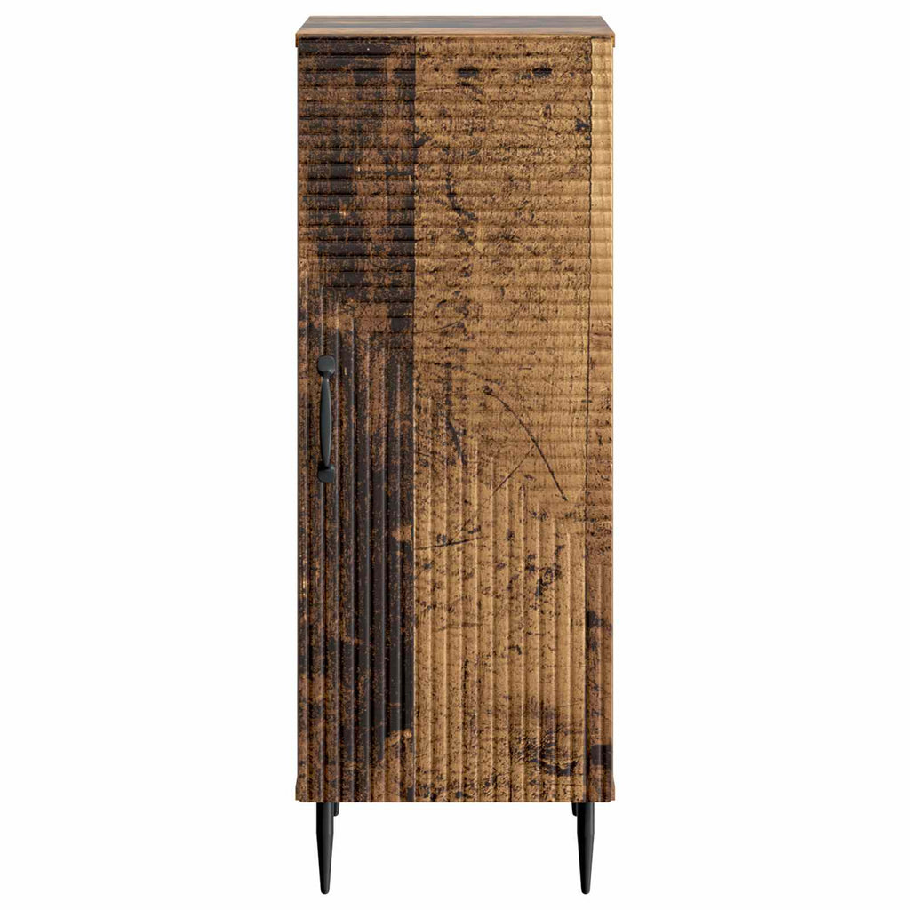 Aparador Madera envejecida 33 x 34,5 x 89,5 cm
