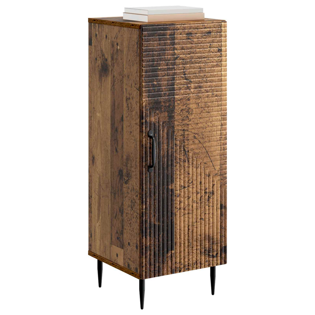 Aparador Madera envejecida 33 x 34,5 x 89,5 cm