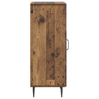 Aparador Madera envejecida 33 x 34,5 x 89,5 cm