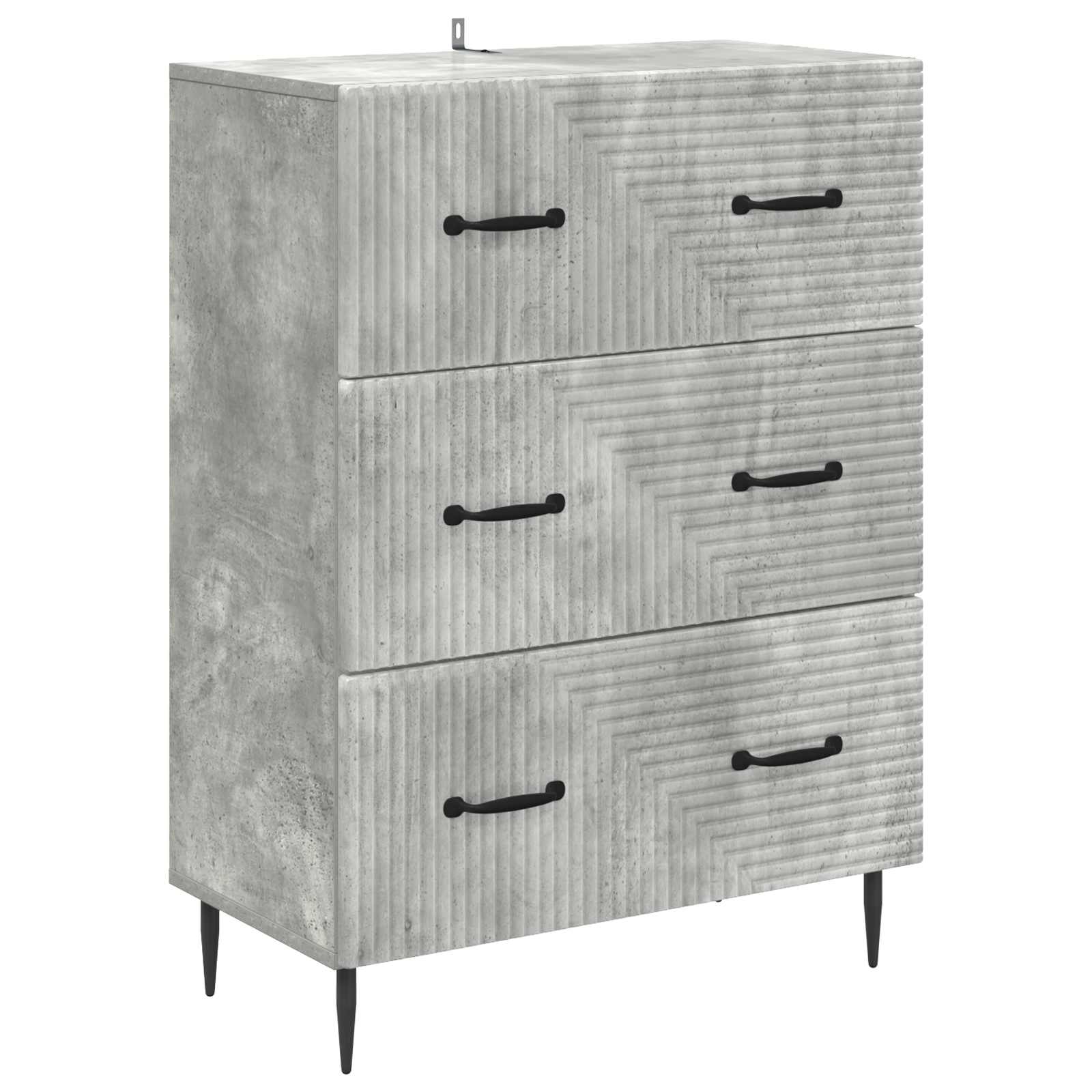 Cajonera Blanco Brillante 66 x 34,5 x 89,5 cm