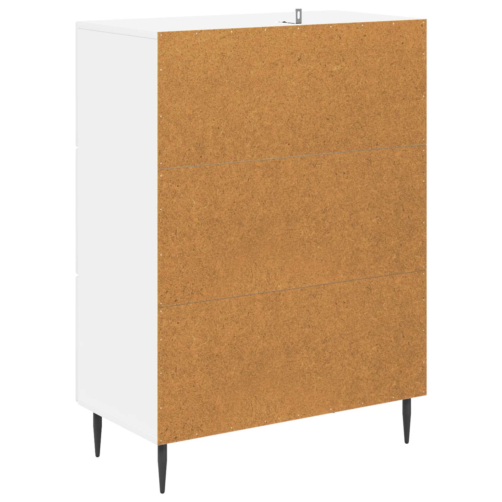 Cajonera Blanco Brillante 66 x 34,5 x 89,5 cm