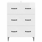 Cajonera Blanco Brillante 66 x 34,5 x 89,5 cm
