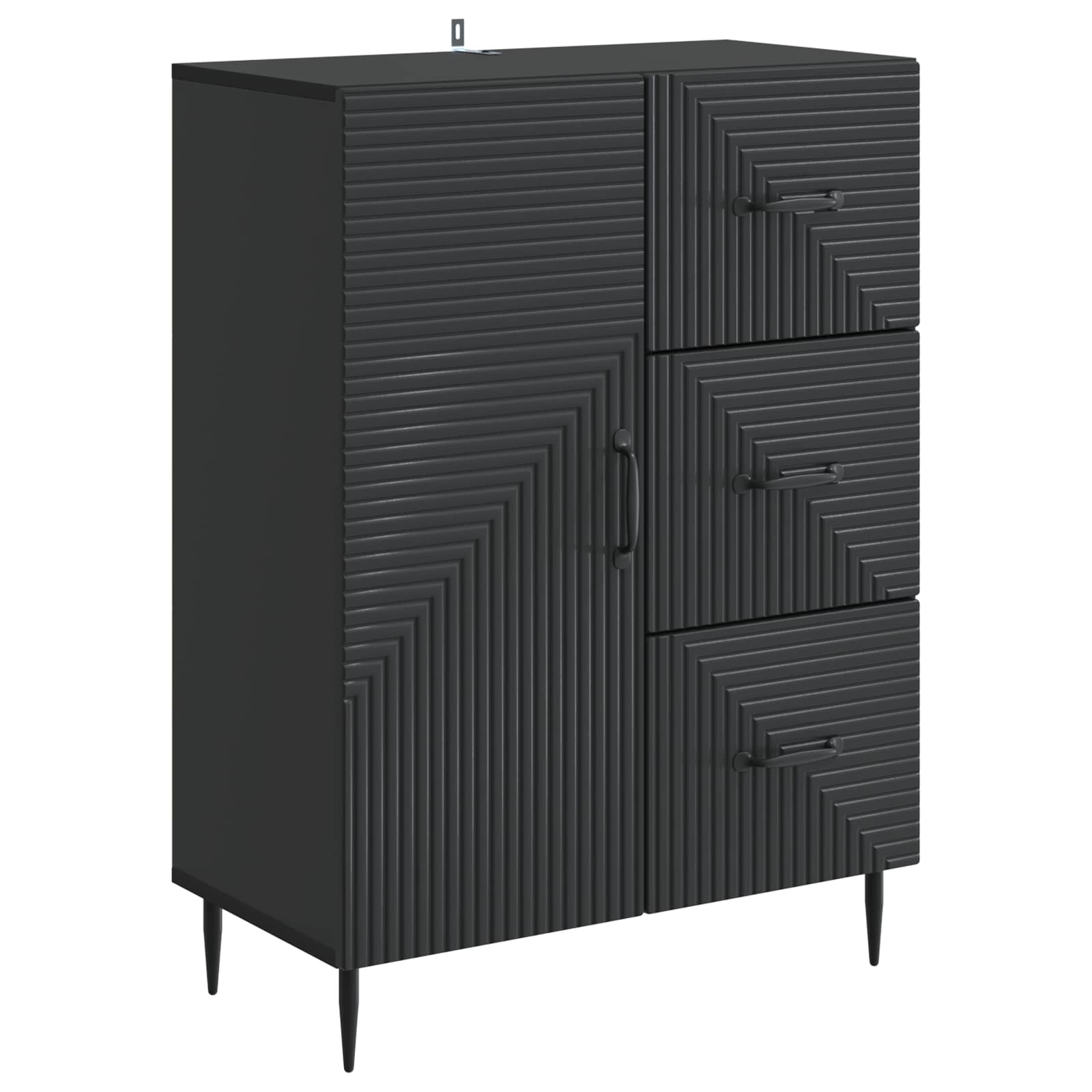 Aparador Brillante 66 x 34,5 x 89,5 cm Madera de Ingeniería